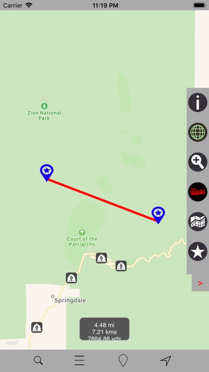Zion National Park – GPS screenshot-4