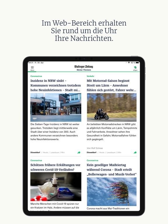 Screenshot #6 pour Waltroper Zeitung