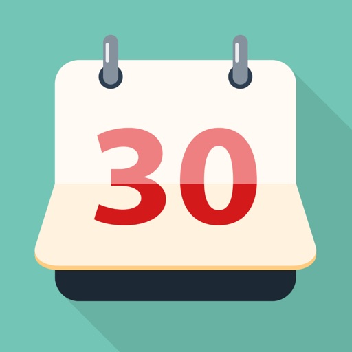 30 Day Workout Challenge Icon