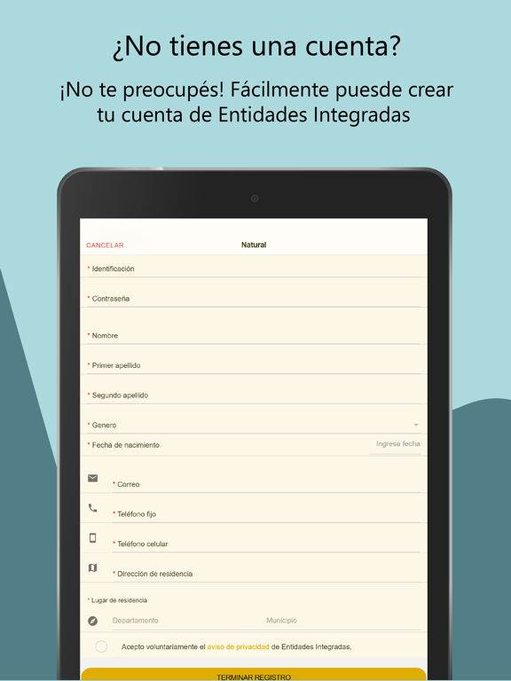 Impuestos Integrados iPad screenshot