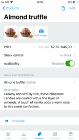My e-Shop screenshot