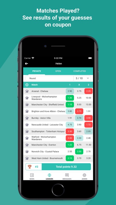 Odds Club Screenshot