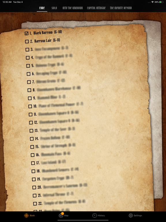 GloomsteR iPad screenshot 6 - Utilities app
