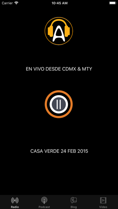 Screenshot #1 pour RadioAlternativo