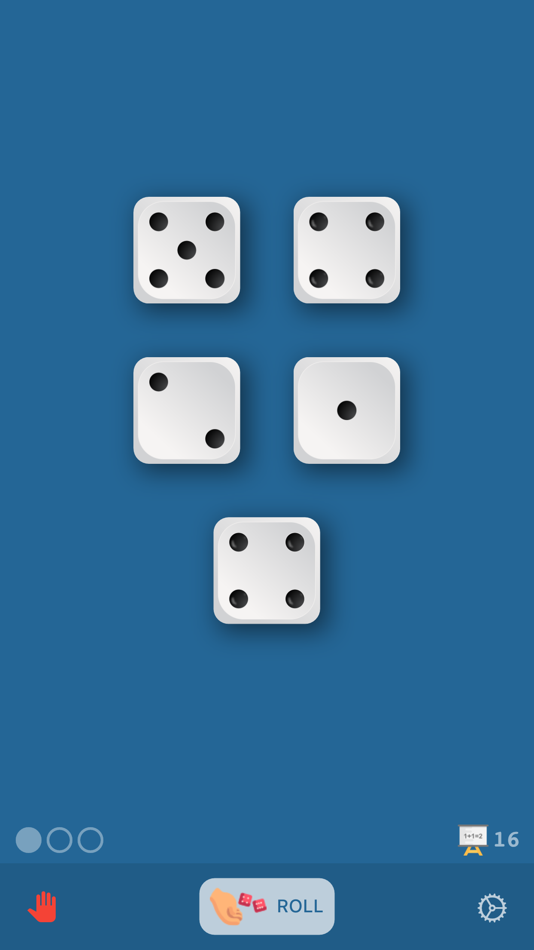 #4. Just Dice: Simple & Fun (iOS) 由: Slobodan Milinkovic