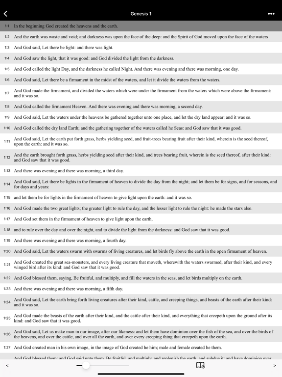 Screenshot #6 pour Bible-Simple Bible(ASV)