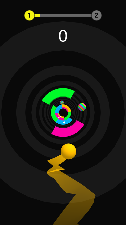 #4. Helix Color Ball - Switch Run (iOS) 由: 光耀 宁