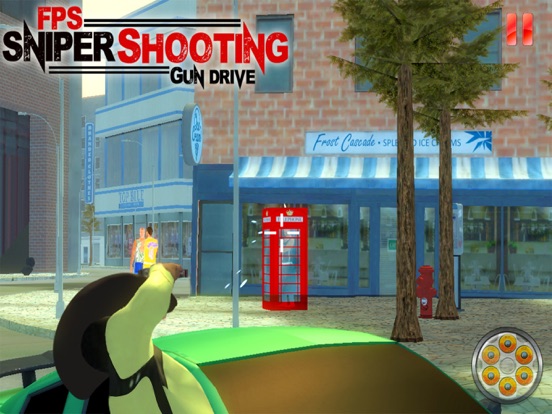 FPS Sniper Shooting Driveのおすすめ画像2