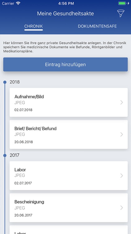 "Meine Gesundheit von AXA"