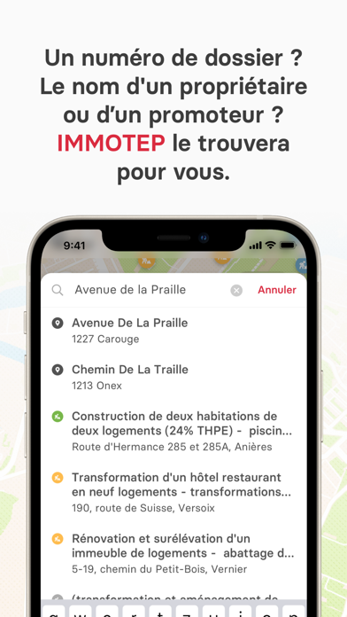 Screenshot #2 pour Immotep - Genève Constructions