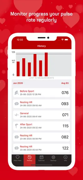 Game screenshot Heart Rate & Pulse Tracker apk