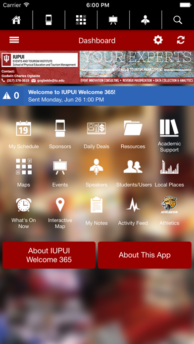 IUPUI Welcome 365 screenshot 2