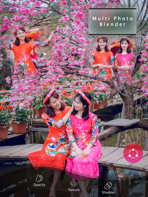 PicBlend : Photo Blend Effects iPad screenshot 4 - Photo & Video app