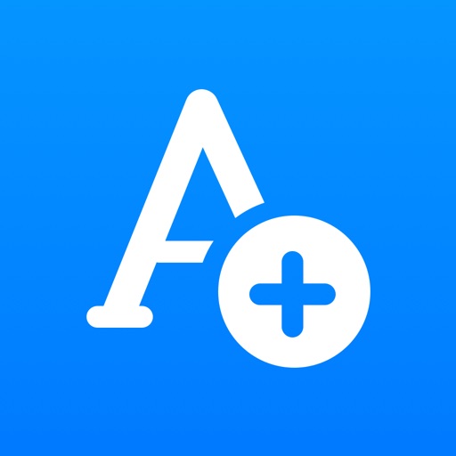 Aa Fonts iOS App