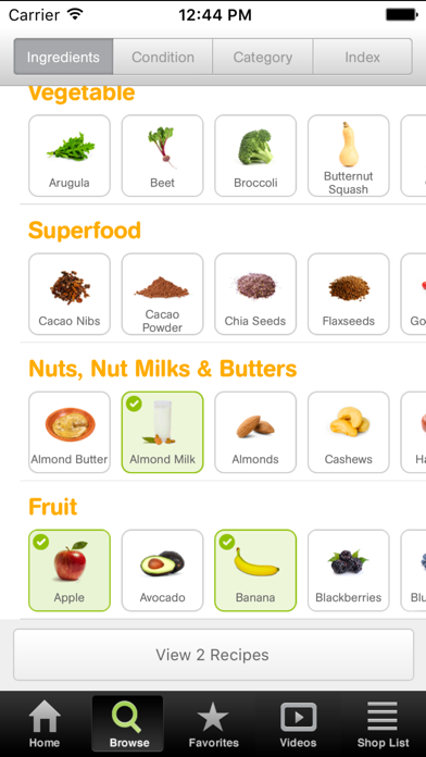 101 Smoothie Recipes Screenshot