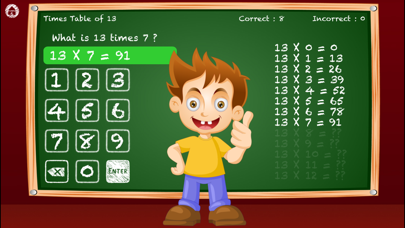 Times Tables For Kids - Testのおすすめ画像4