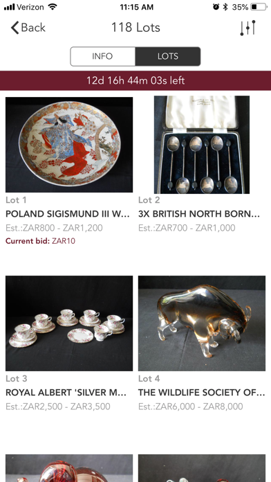 Bryanston Auctioneers screenshot 2