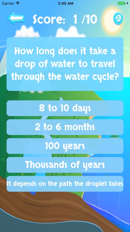 The Water Cycle Game Pro screenshot-3