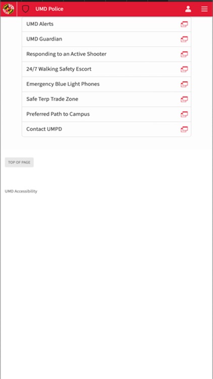 University of MD screenshot-5