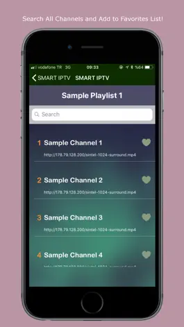 Game screenshot IPTV Television - M3U List apk