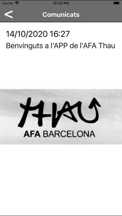 Escola Thau AFA Screenshot