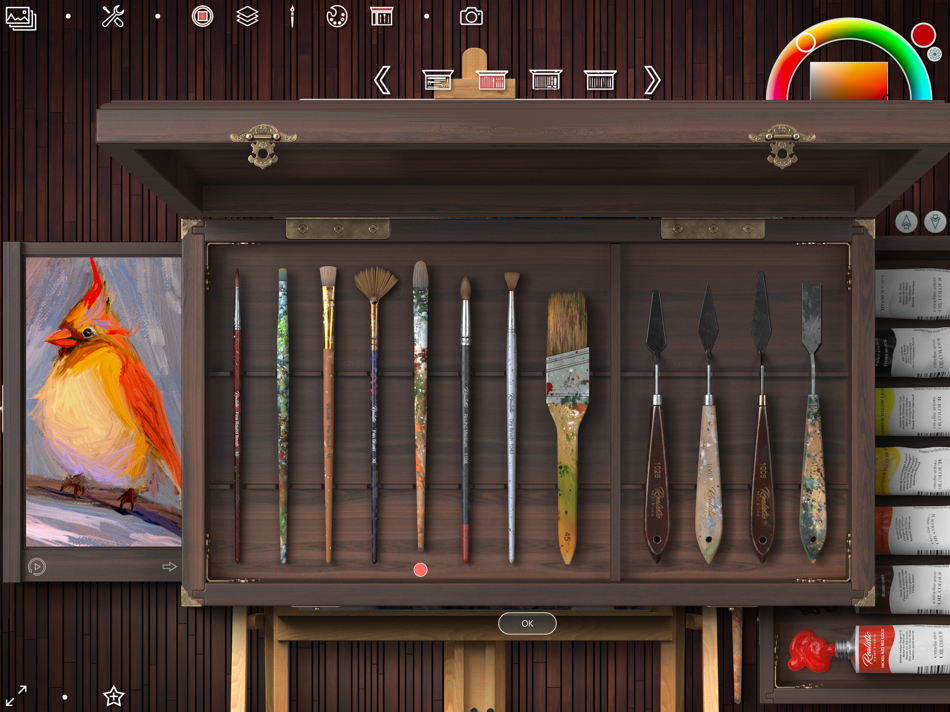 #2. Realistic Paint Studio (iOS) 由: Aleksandr Komarov