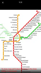 Egypt Cairo Metro Maps screenshot #5 for iPhone