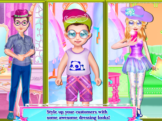 Barber Shop Super Hair Salon iPad screenshot