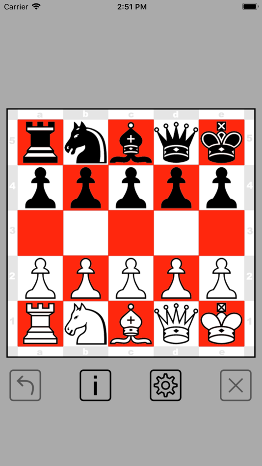 #5. Mini Chess 5x5 (iOS) 由: Golmium