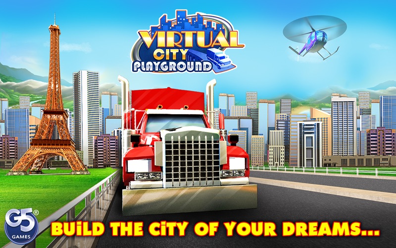 virtual city playground iphone screenshot 1