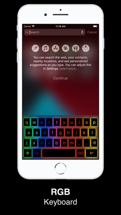 RGB Keyboard Screenshots