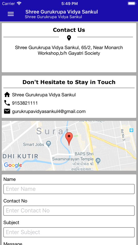 #1. Shree Gurukrupaa Vidhya Sankul (iOS) 由: Zibma Infotech