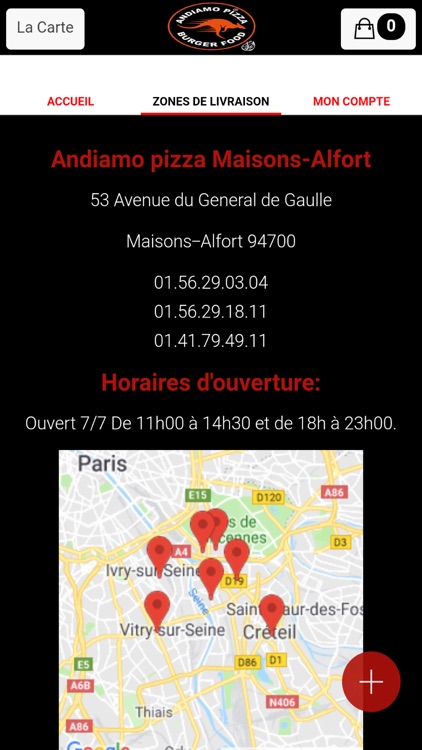 Andiamo pizza Maison Alfort screenshot-3