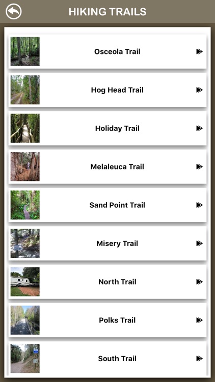 Florida Hiking Trails