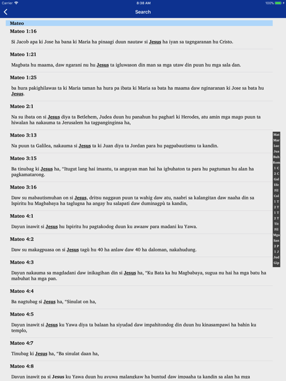 Screenshot #5 pour Talaandig Bible