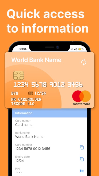 Secure Card Manager & Wallet screenshot-3