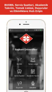 başkent Üniversitesi iphone screenshot 1