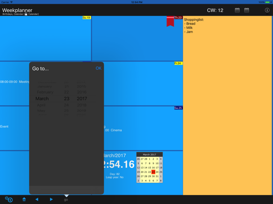 Screenshot #6 pour Weekplanner