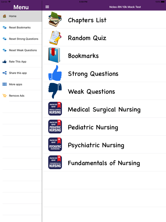 Screenshot #4 pour Nclex-RN Mock 10000 Questions