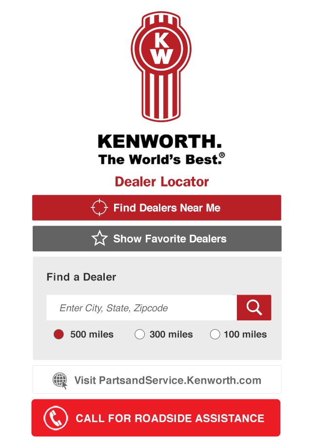 Kenworth Dealer Locator