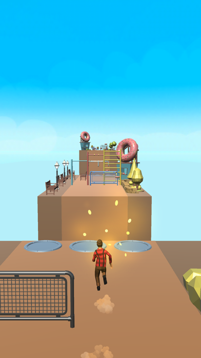 Trampoline Jumper 3D Screenshot