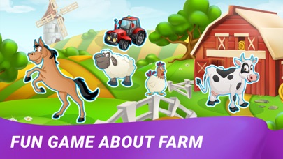 牧場の動物: 幼児向けゲーム3+のおすすめ画像6