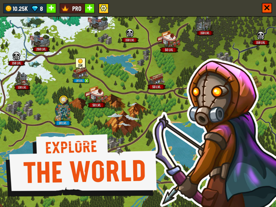 Camp Defense iPad screenshot 6 - Games app