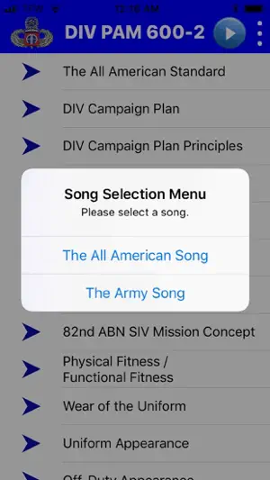 82 Airborne Division Pam 600-2 screenshot 3