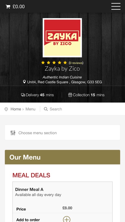 Zayka By Zico Glasgow