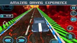 Game screenshot Stunt Car: Fire Volcano Road apk