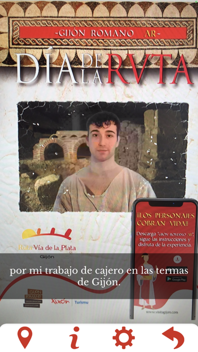 Gijón Romano AR Screenshot