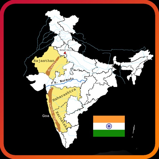 Geography of India icon