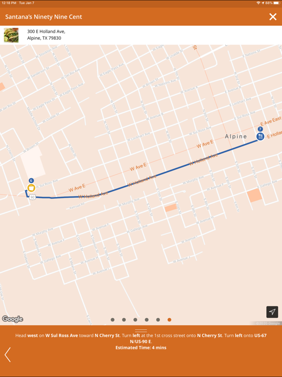 Visit Alpine Texas! iPad screenshot 10 - Travel app