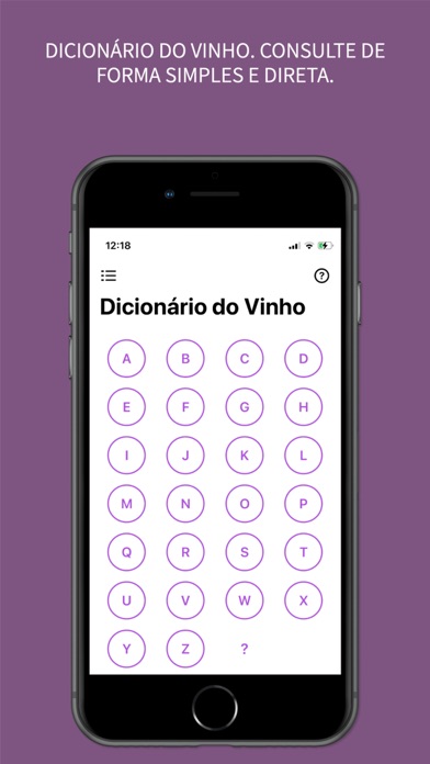 Dicionário do Vinho Screenshot